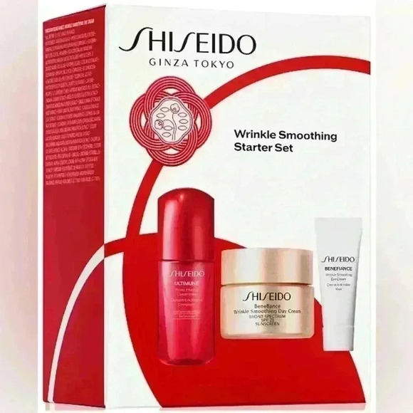 Shiseido 3 Piece Wrinkle Skincare Starter Set - Picture 1 of 4